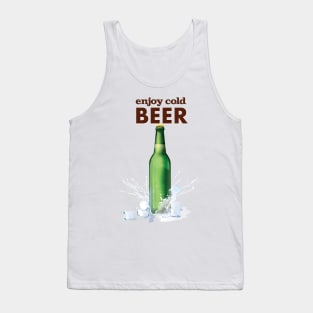 Enjoy Cold Beer Tank Top